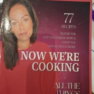 Now We're Cooking Cookbook - Red Cover